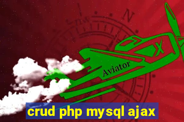 crud php mysql ajax